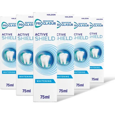 Sensodyne Proglasur activ shd white tandpasta 6pk