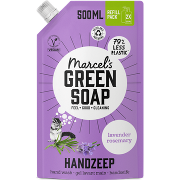 Marcel's Green Soap Handzeep lavender & rosemary navulling