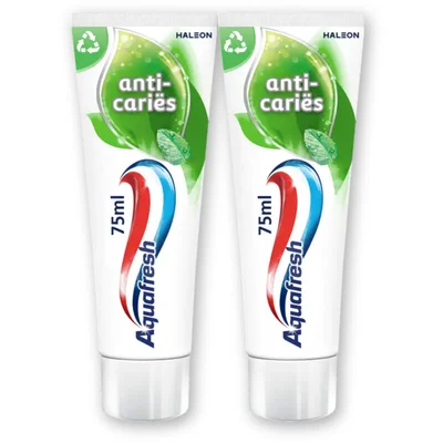 Aquafresh Anti-caris tandpasta 2-pack