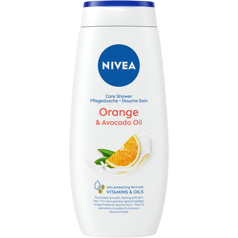 NIVEA Care shower orange & avocado oil