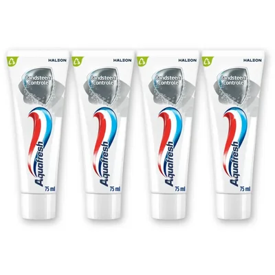 Aquafresh Tandsteen controle tandpasta 4-pack