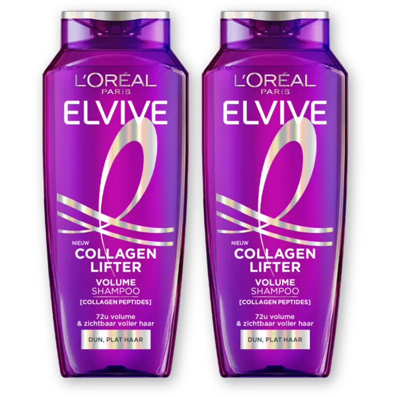 L'Oréal Paris Elvive Collagen lifter volume shampo 2-pack