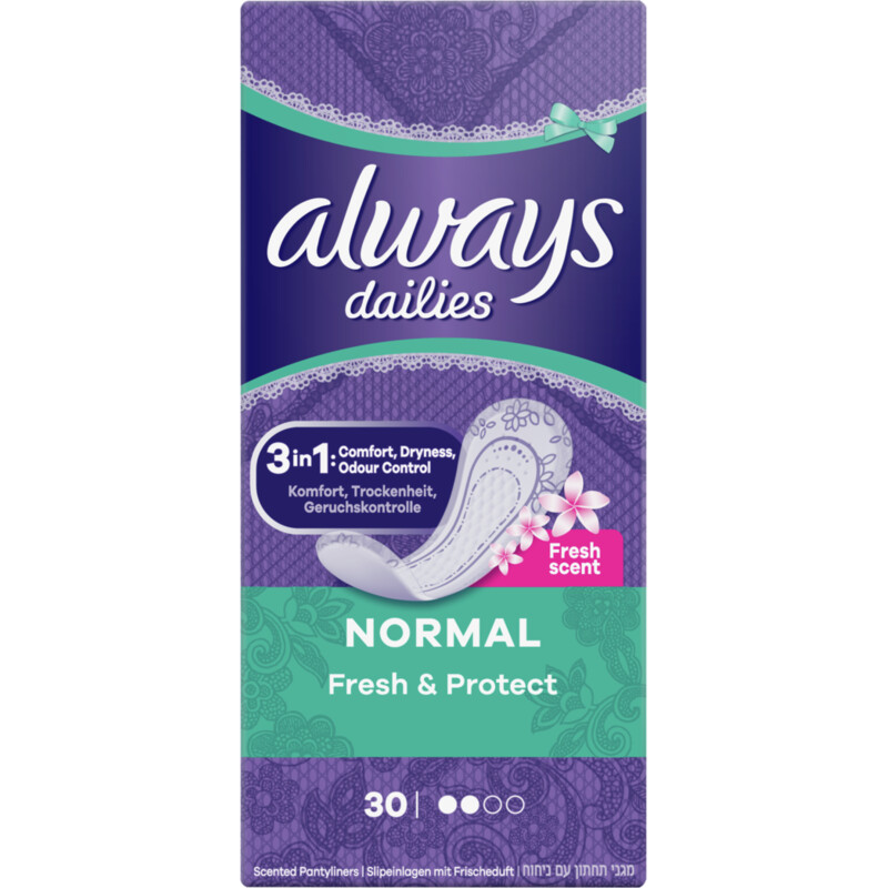 Always Daily cotton normal inlegkruisjes