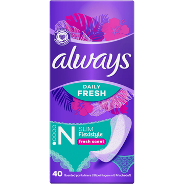 Always Daily fresh slim flexistyle inlegkruisje