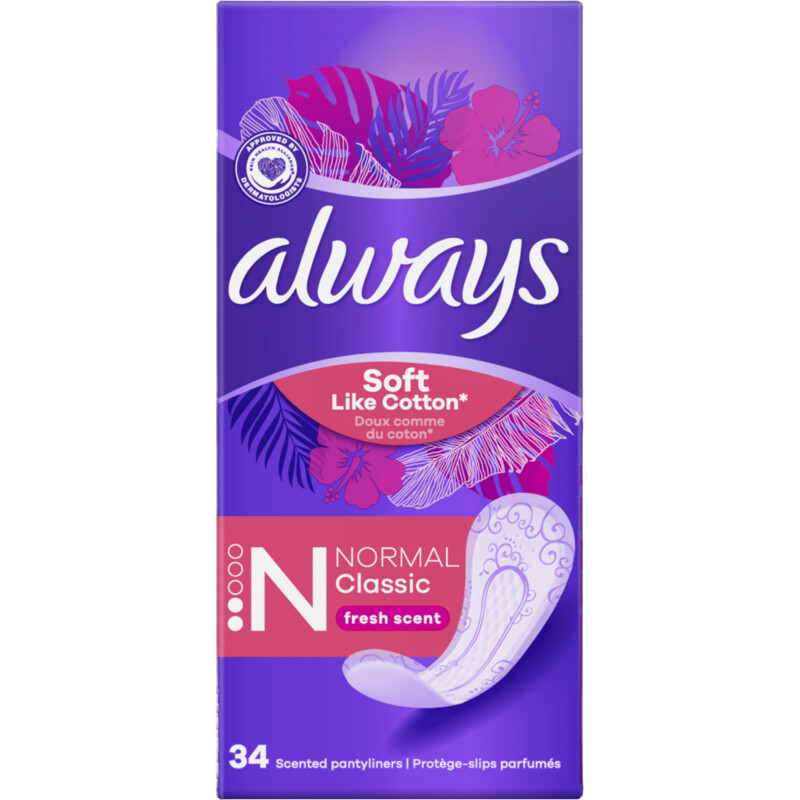 Always Daily soft cotton normal inlegkruisjes