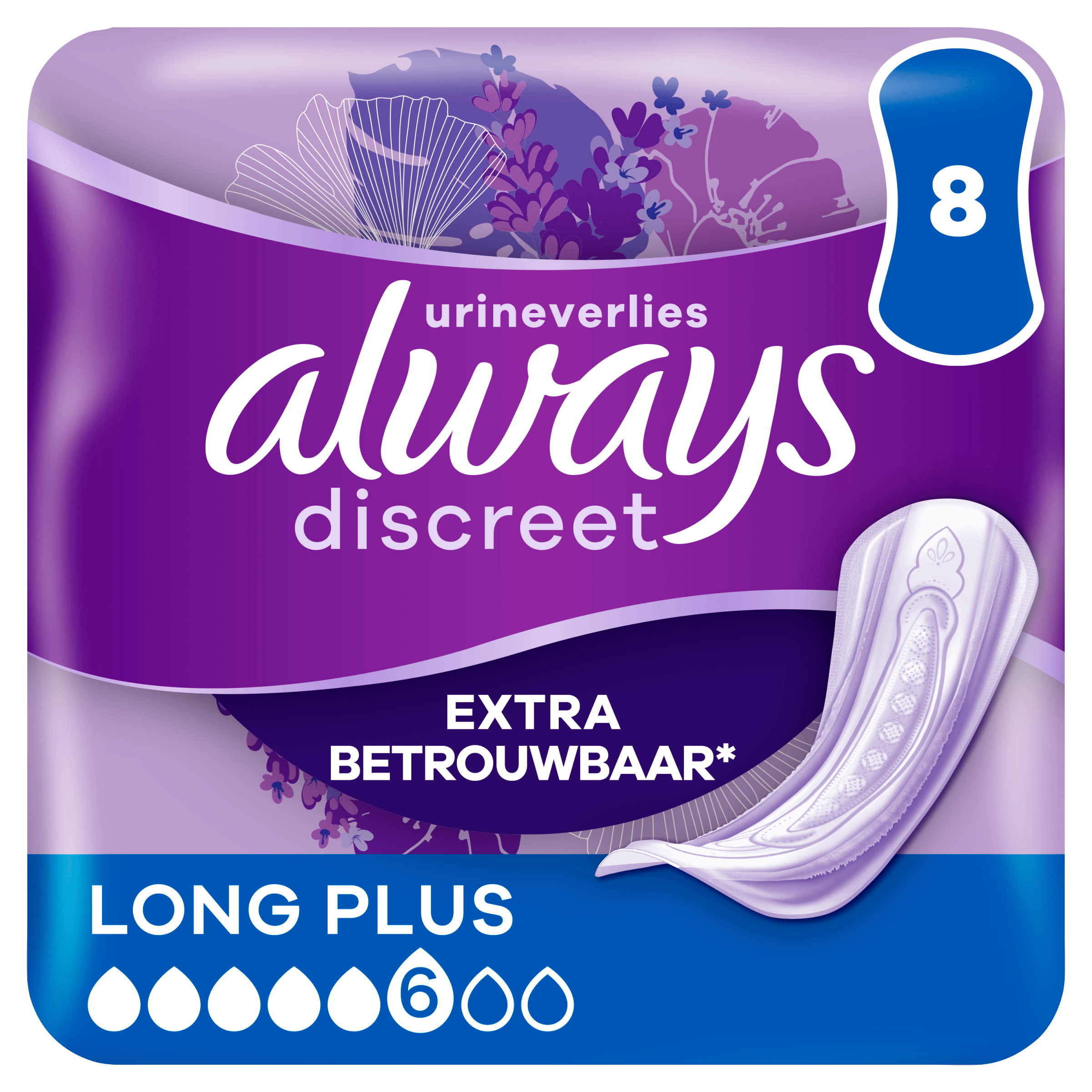 Always Maandverband Longs Plus 4-pack