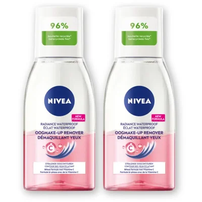 NIVEA Oogmakeup remover met vitamine C 2-pack