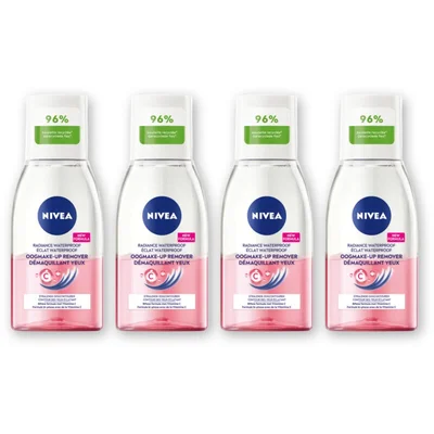 NIVEA Oogmakeup remover met vitamine C 4-pack