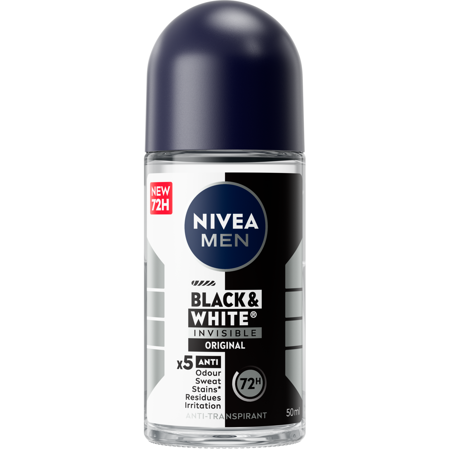 NIVEA Men black & white deodorant roller