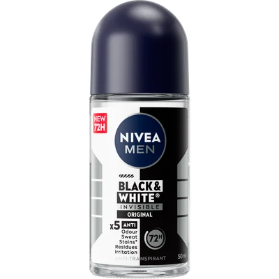 NIVEA Men black & white deodorant roller