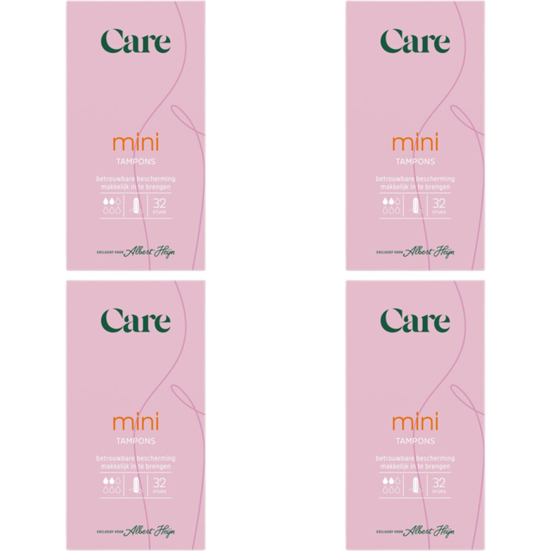 Care Tampons mini 4-pack
