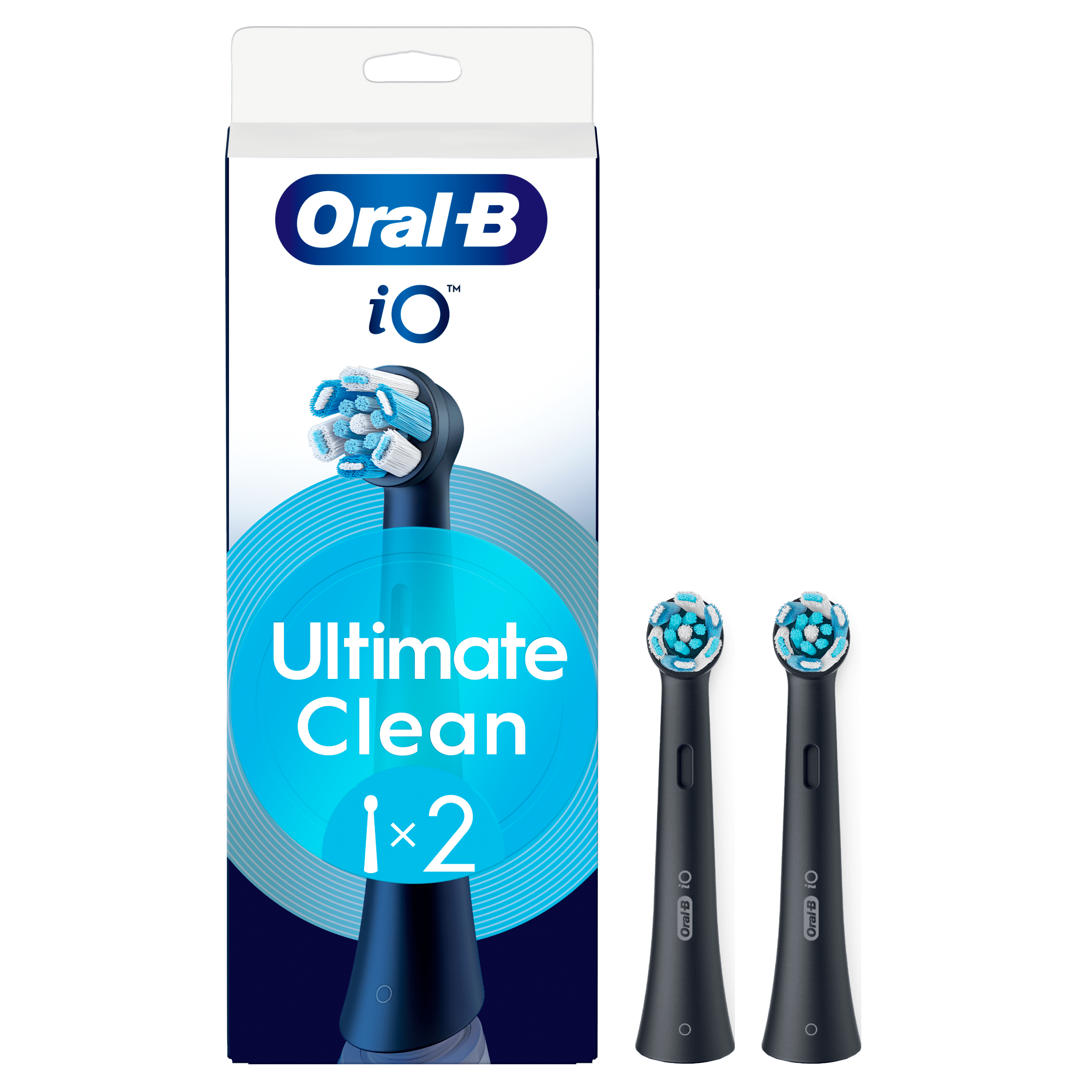 Oral-B IO ultimate clean black opzetborstels