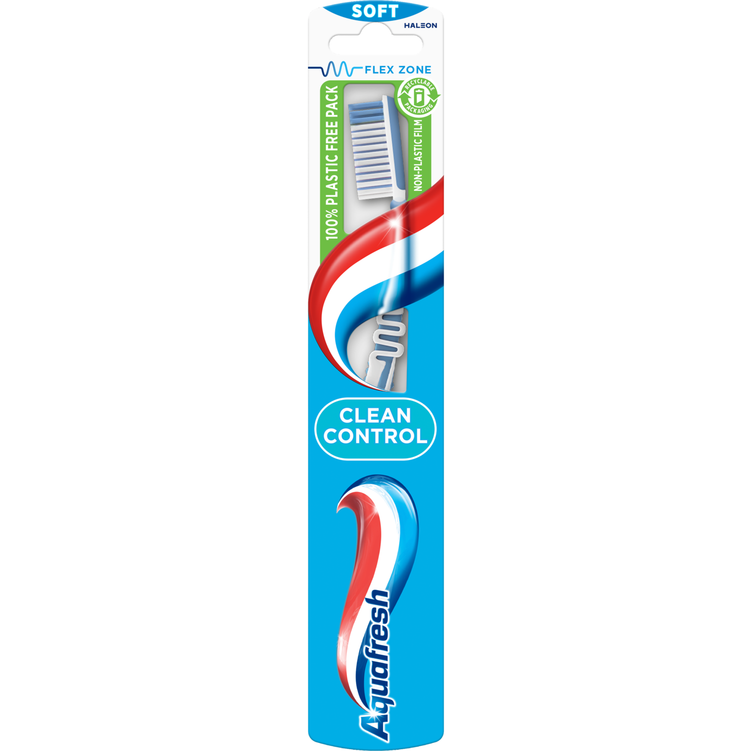 Aquafresh Clean control soft tandenborstel