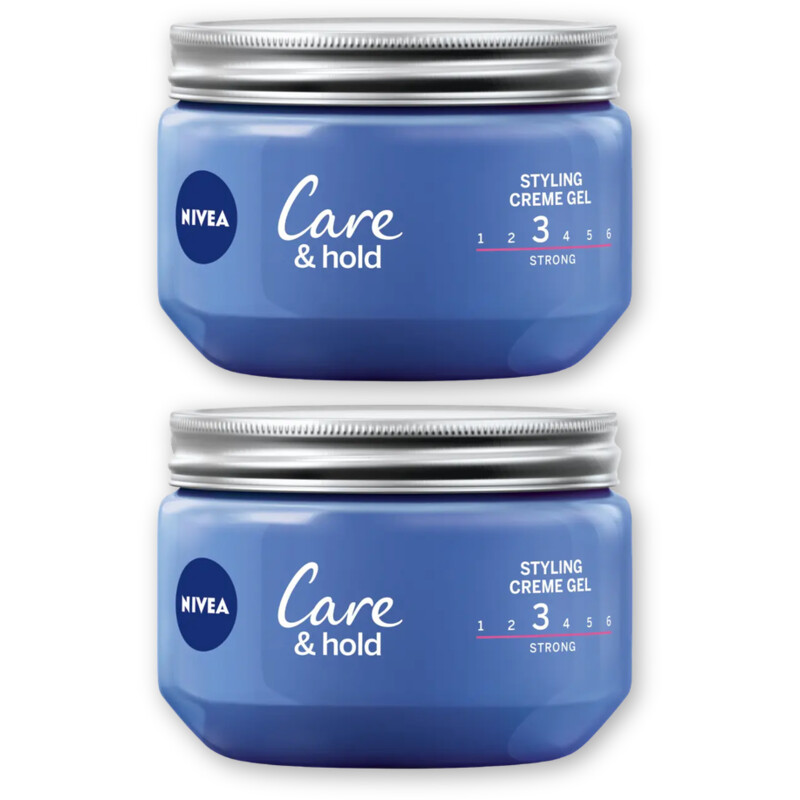NIVEA Care & hold styling creme gel 2-pack