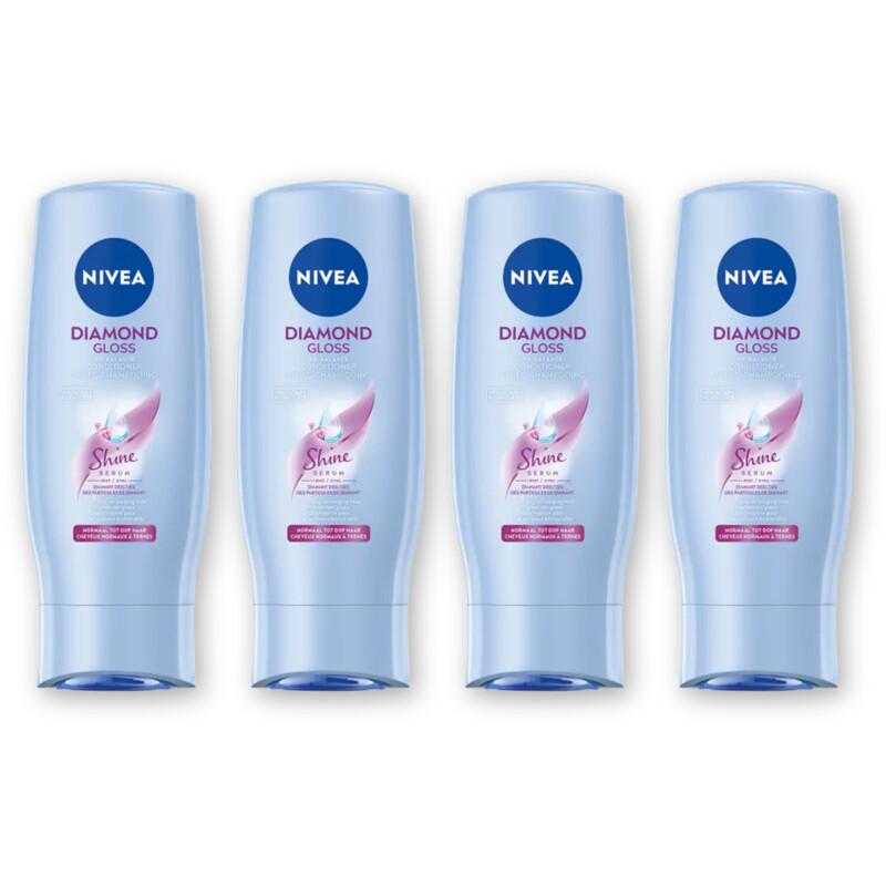 NIVEA Diamond gloss conditioner 4-pack
