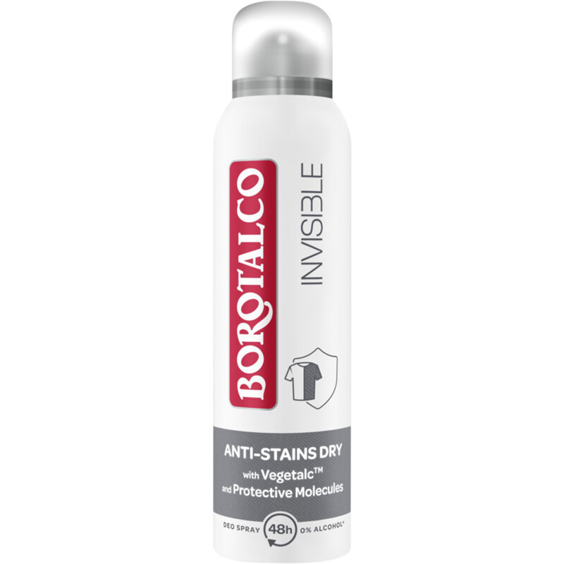 Borotalco Invisible deo spray