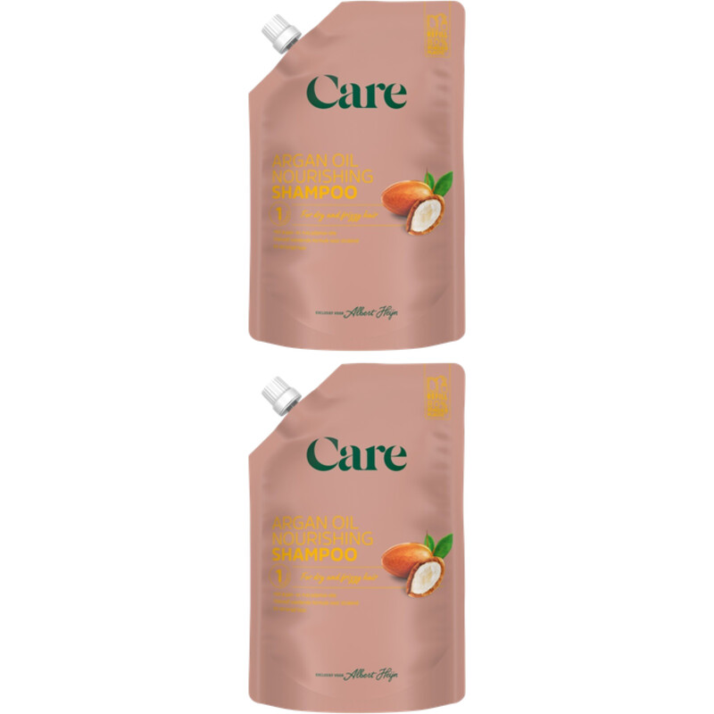 Care Argan oil shampoo refill 2-pack