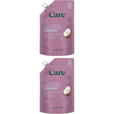 Care Coco curls moist shampoo refill 2-pack