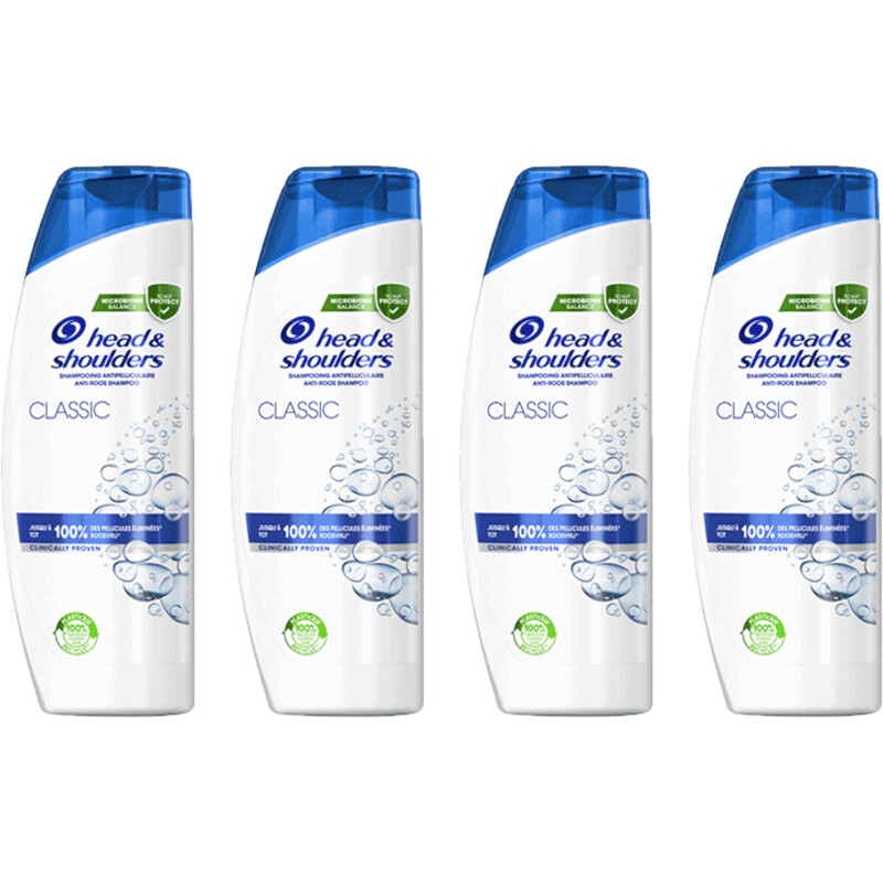 Head & Shoulders Classic shampoo 4-pack