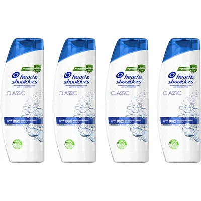 Head & Shoulders Classic shampoo 4-pack
