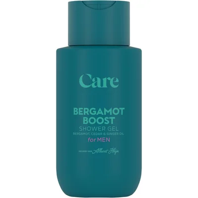 Care Bergamot boost shower gel for men