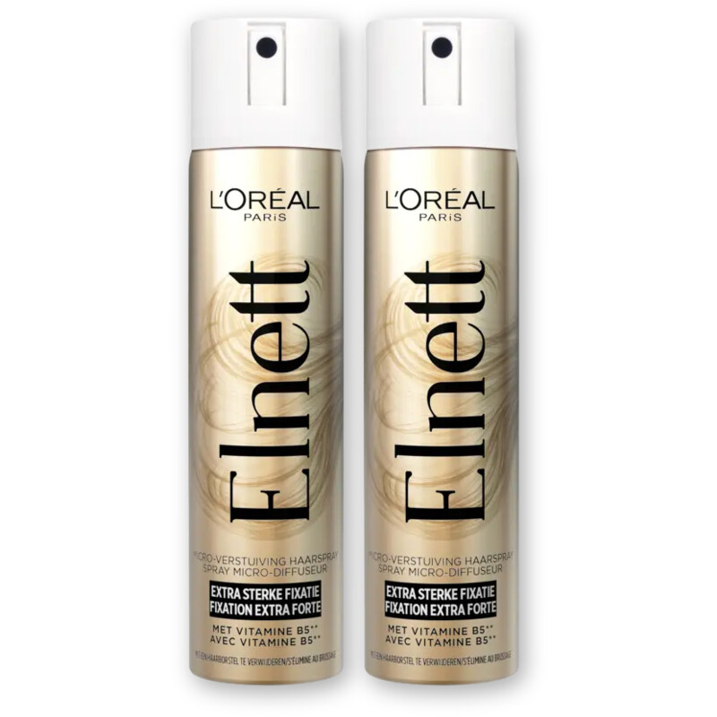 Elnett Haarlak extra sterk 2-pack