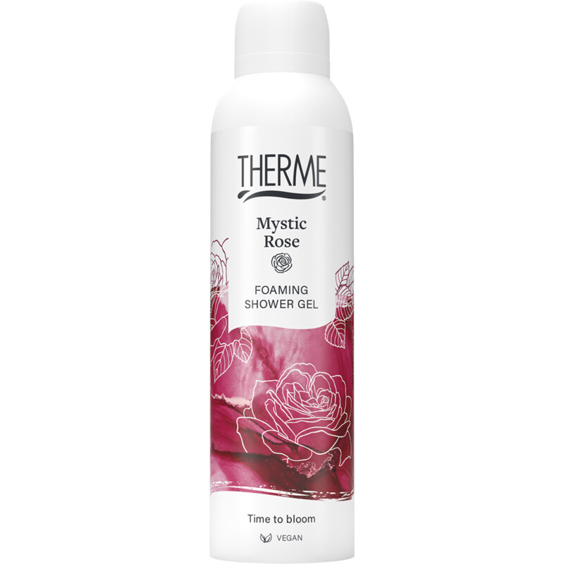 Therme Mystic rose foaming shower gel