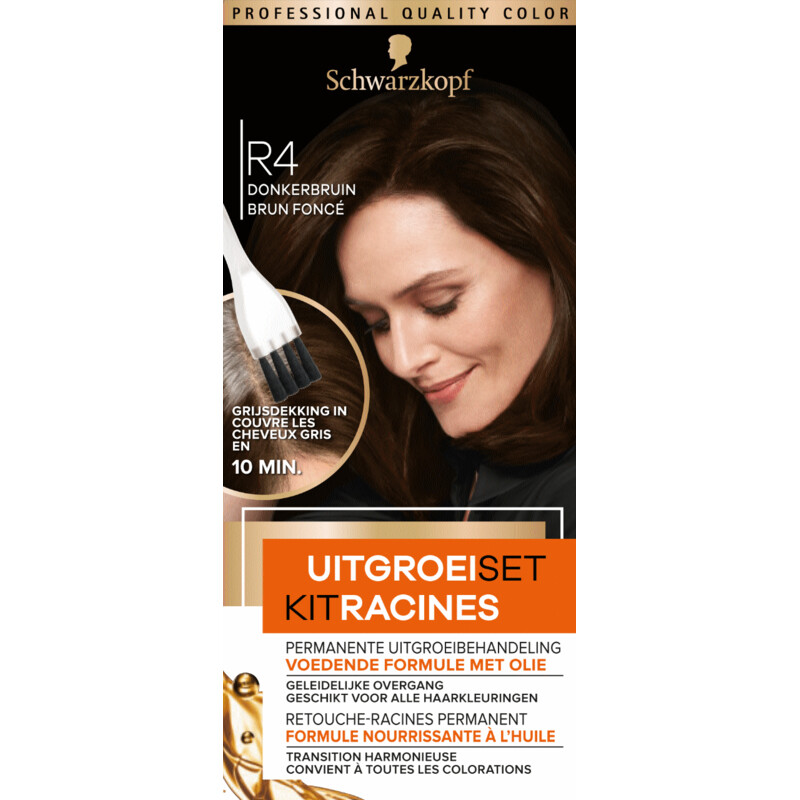 Schwarzkopf Uitgroeiset donkerbruin