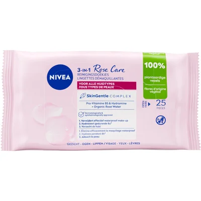NIVEA Micelair rose water reinigingsdoekjes