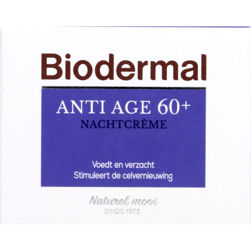 Biodermal Anti-age 60+ nachtcrème
