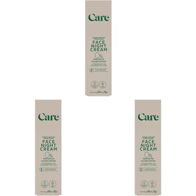 Care Face night cream 3-pack