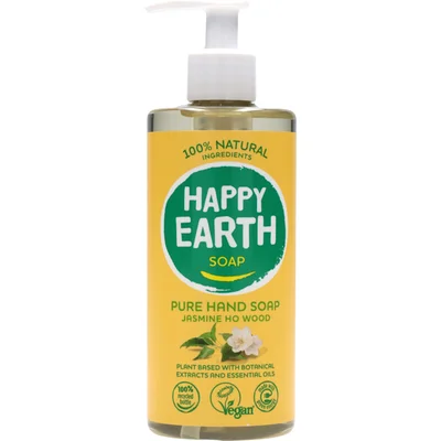 Happy Earth Pure hand soap jasmine ho wood
