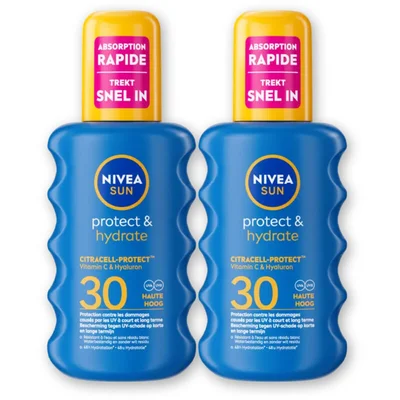Nivea Sun zonnebrand spray spf30 2-pack