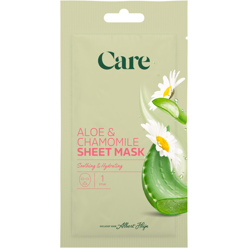 Care Aloe chamomile sheet mask