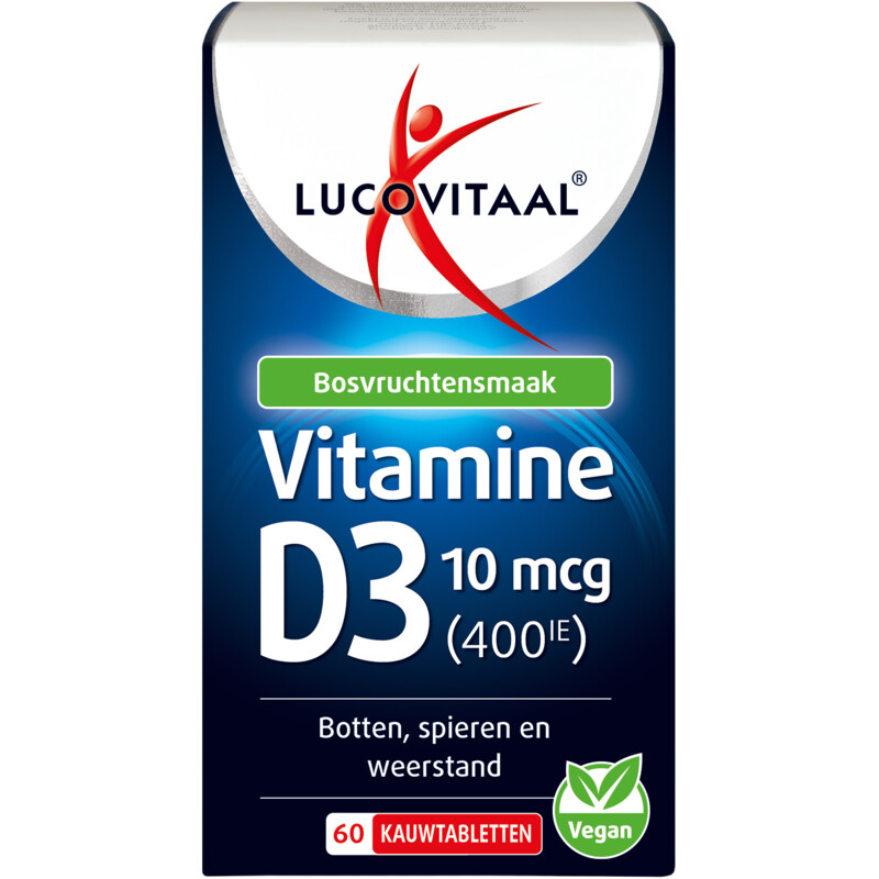 Lucovitaal Vitamine D3 10mcg