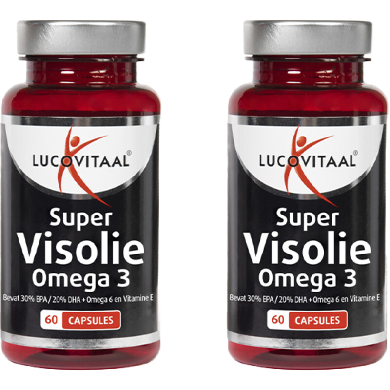 Lucovitaal Visolie omega 3 capsules 2-pack