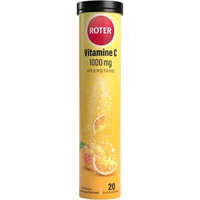 Roter Vitamine C sinaasappel-abrikoos bruis