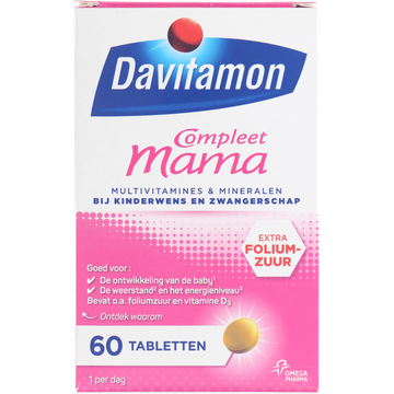 Davitamon Compleet zwanger multivitamine tabletten