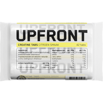 Upfront Creatine tabs citroen