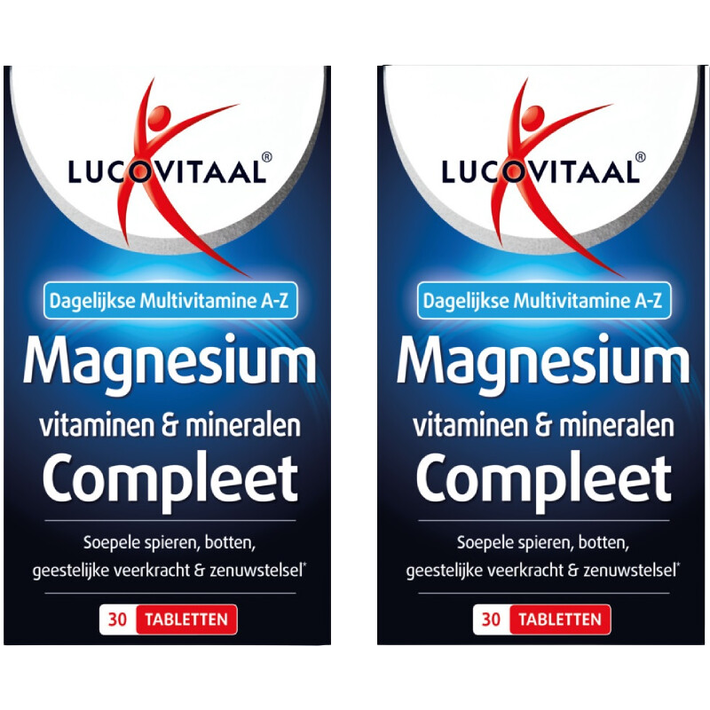 Lucovitaal Magnesium vitamine mineralen 2-pack