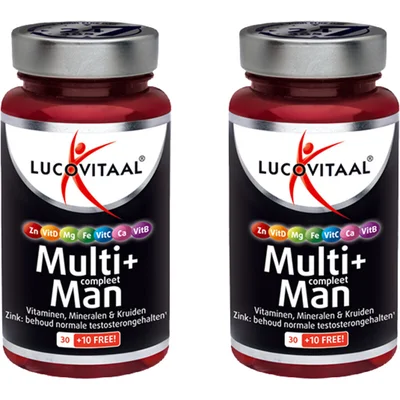 Lucovitaal Multi+ compleet man 2-pack