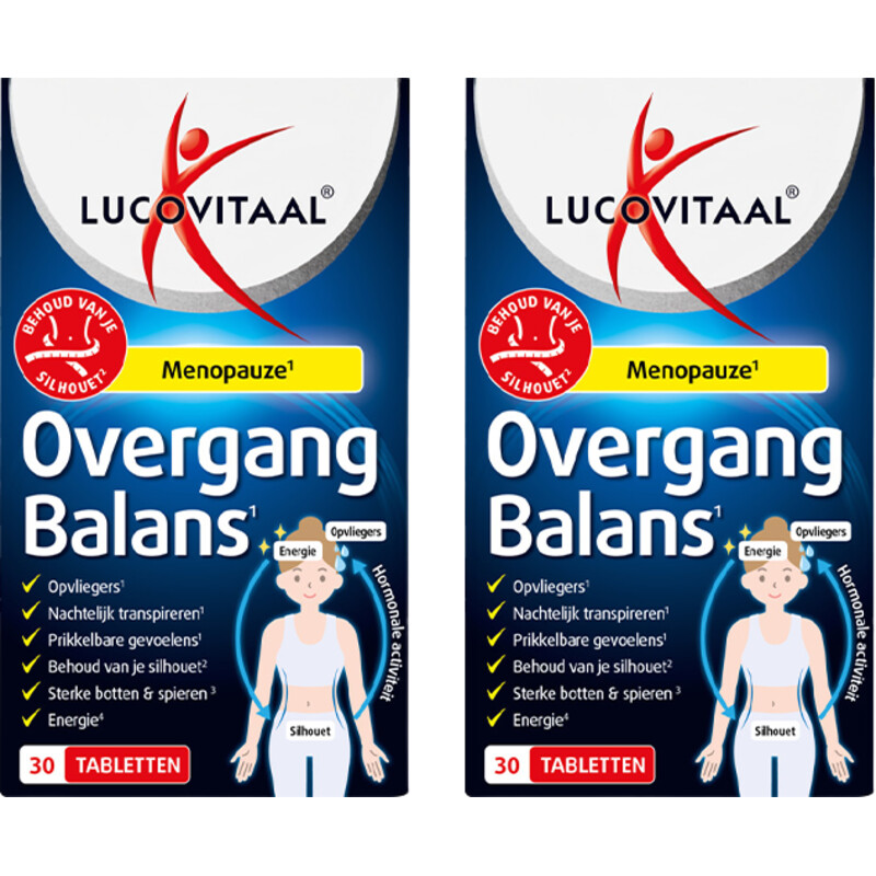 Lucovitaal Overgang balans tabletten 2-pack