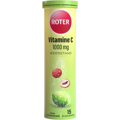 Roter Vitamine C 1000mg limoen