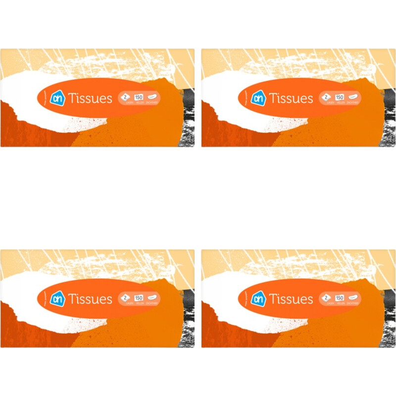 AH Tissues 2 lagen 4-pack