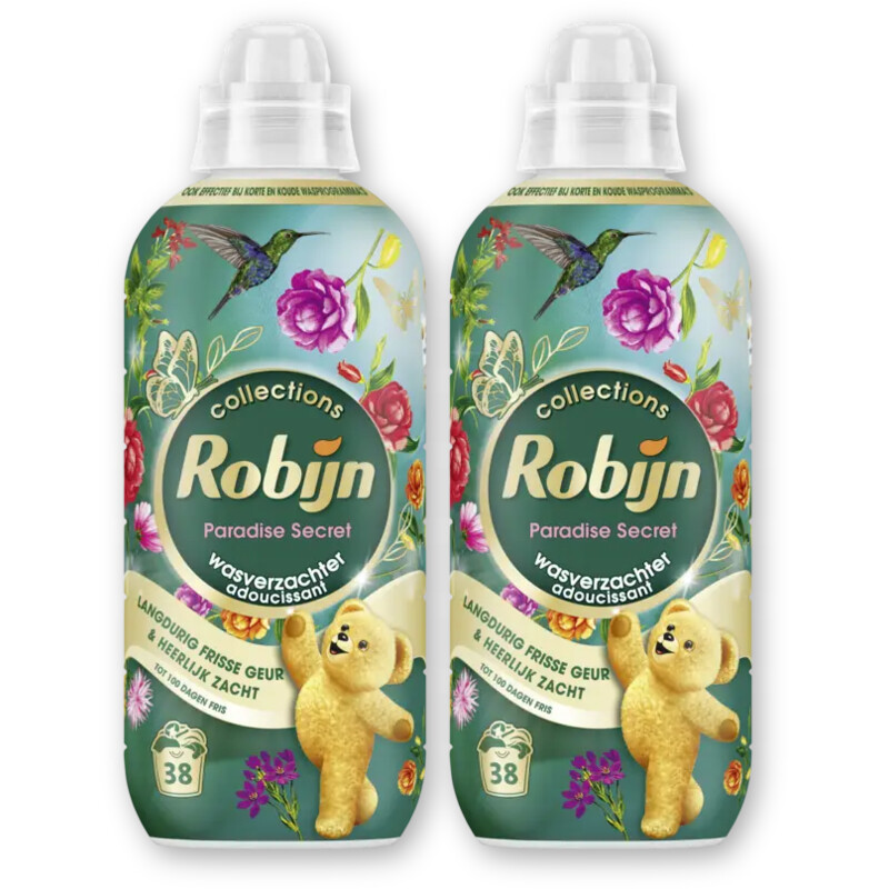 Robijn Wasverzachter paradise secret 2-pack