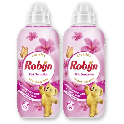 Robijn Wasverzachter pink sensation 2-pack
