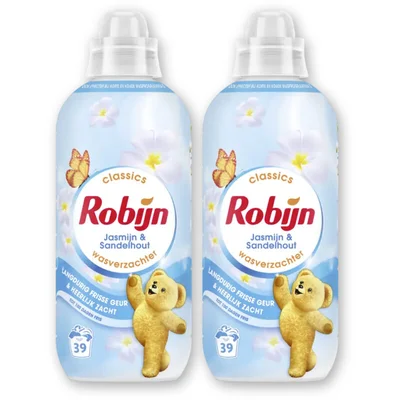 Robijn Wasverzachter jasmijn sandelhout 2-pack