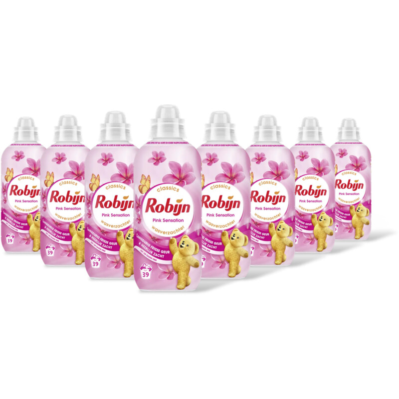 Robijn Wasverzachter pink sensation 8-pack