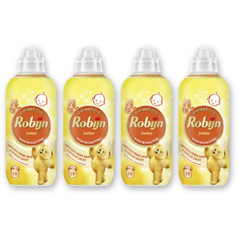 Robijn Wasverzachter zwitsal 4-pack