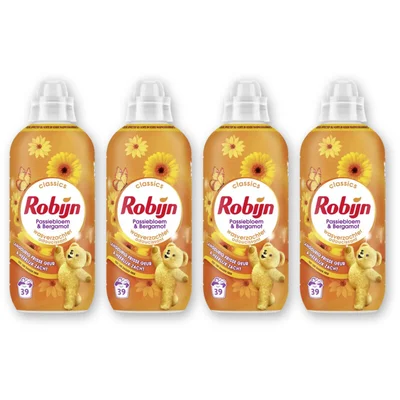 Robijn Wasverzachter passiebloem & berga 4-pack